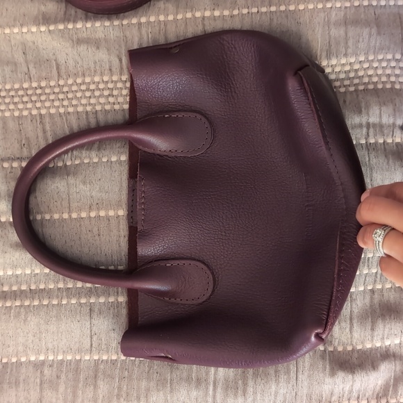 Portland Leather Goods Small Plum Raindrop - Picture 4 of 5